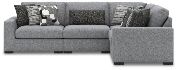 Benchcraft Bealton Salt and Pepper 4-Piece Sectional