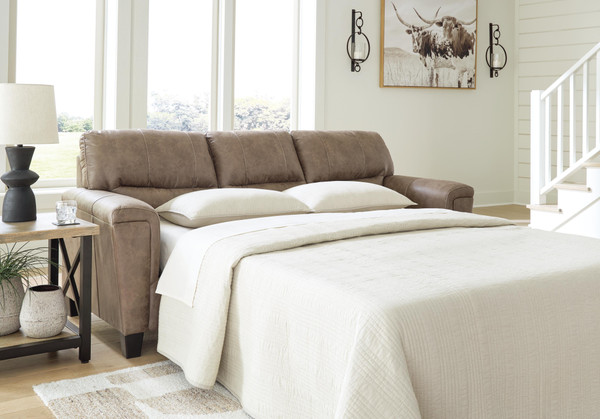 Ashley Navi Fossil Queen Sofa Sleeper
