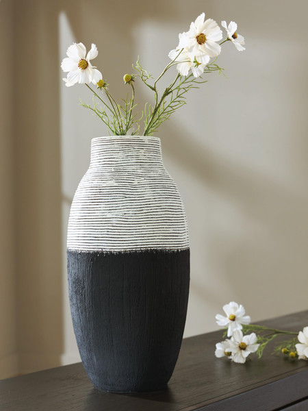 Ashley Girtha Antique White Black Vase A2000877