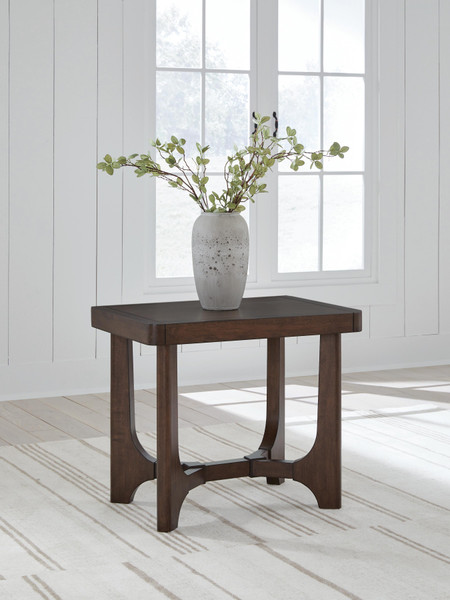 Ashley Korestone Dark Brown End Table