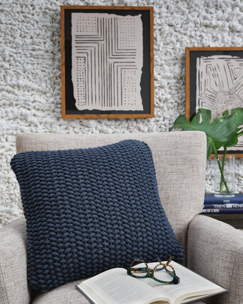 Ashley Renemore Blue Pillow