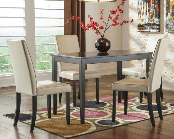 Ashley Kimonte Dark Brown Dining Table