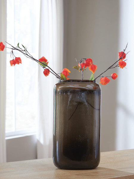 Ashley Sumner Gray Gold Finish Vase A2000812