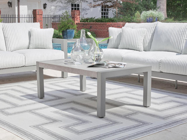 Ashley Moonlight View Gray Outdoor Coffee Table