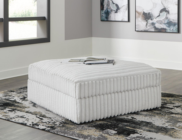 Ashley Stupendous Alloy Oversized Accent Ottoman
