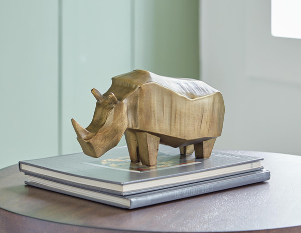 Ashley Gentwell Antique Gold Finish Sculpture