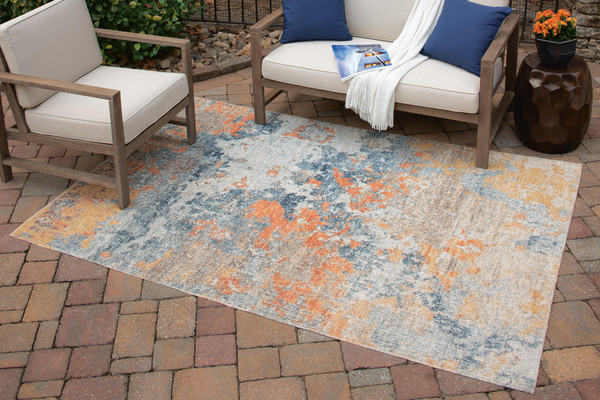 Ashley Wraylen Multi 5'3" x 7' Rug