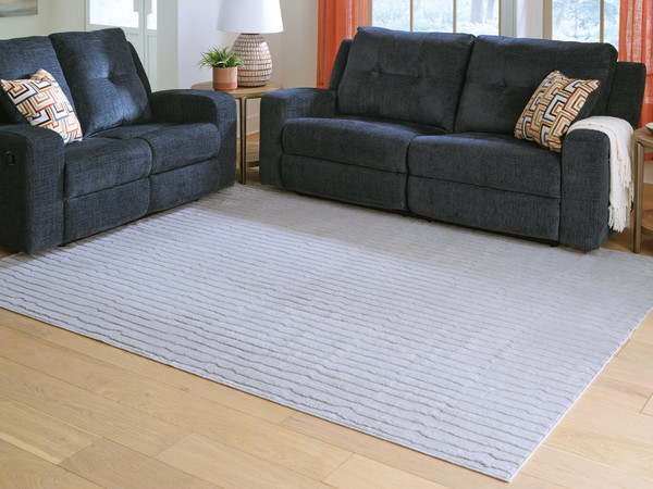 Ashley Worthley Gray Washable 8' x 10' Area Rug