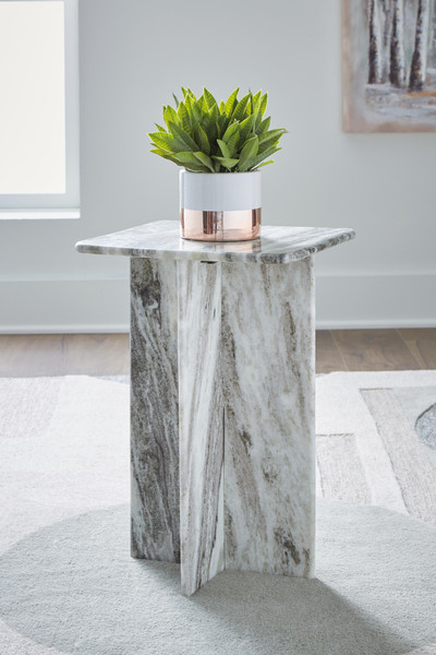 Ashley Keithwell Gray Accent Table