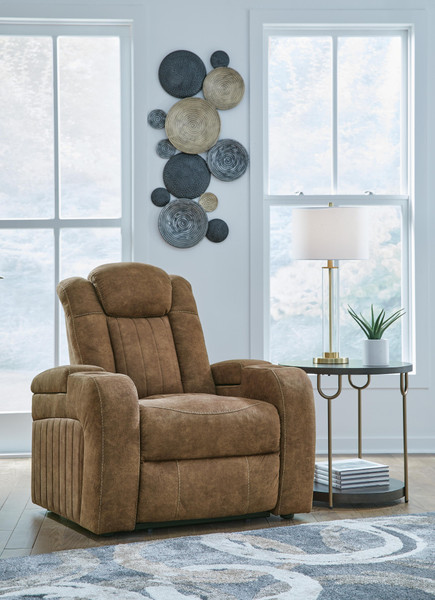 Ashley Wolfridge Brindle Power Recliner