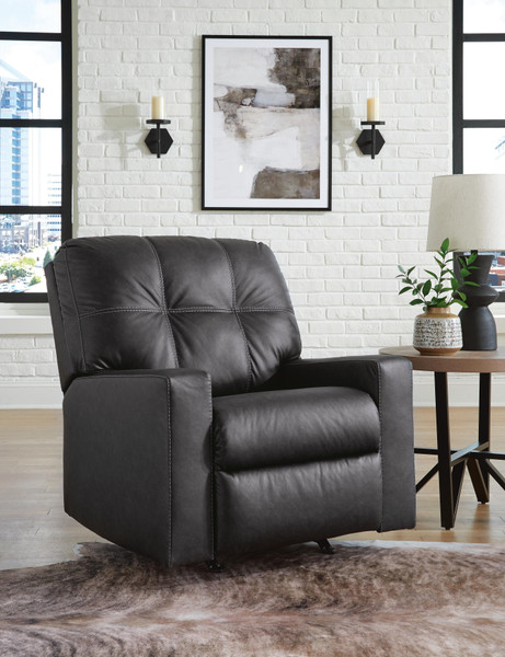 Benchcraft Barlin Mills Carbon Recliner