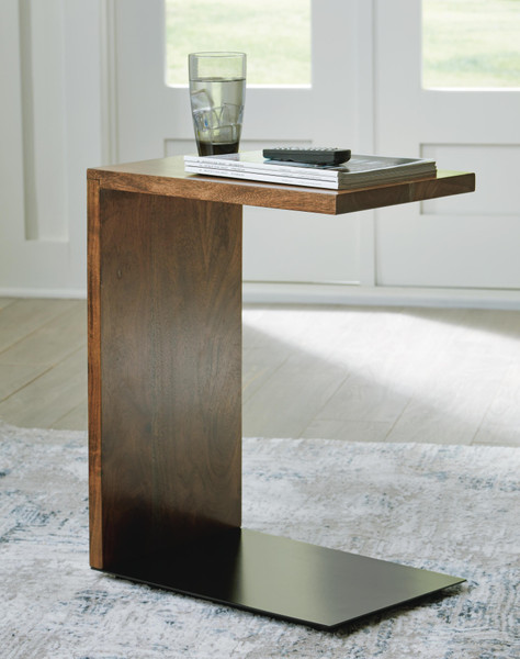 Ashley Wimshaw Brown Black Accent Table