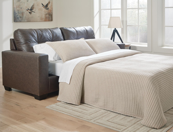 Benchcraft Barlin Mills Umber Queen Sofa Sleeper