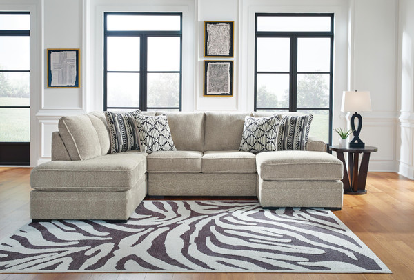 Benchcraft Calnita Sisal 2-Piece Sectional with Chaise 20502/03/16