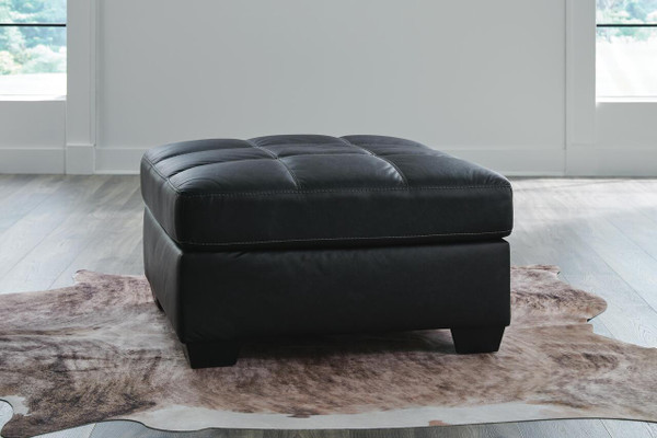 Benchcraft Barlin Mills Carbon Oversized Accent Ottoman