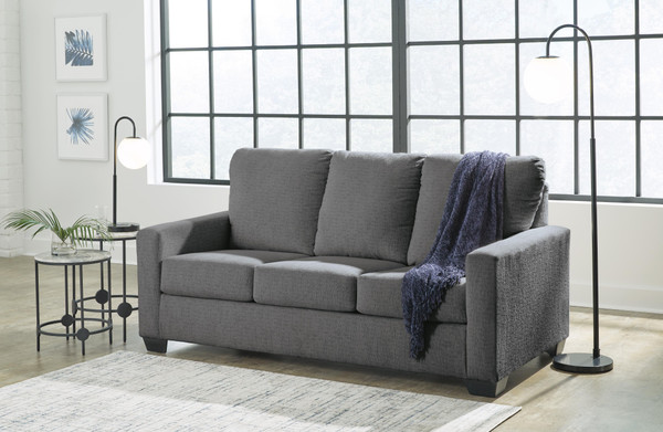 Ashley Rannis Pewter Full Sofa Sleeper