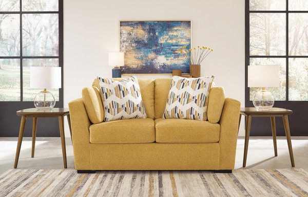 Ashley Keerwick Sunflower Loveseat