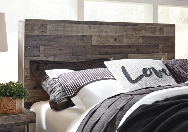 Benchcraft Derekson Multi Gray Twin Panel Headboard