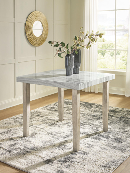 Ashley Karmenton Bisque Counter Height Dining Table