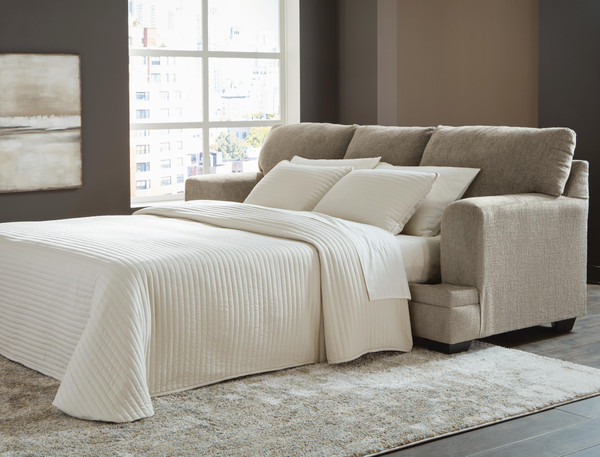 Ashley Stonemeade Taupe Queen Sofa Sleeper