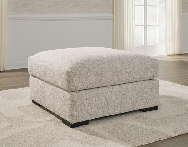 Benchcraft Ballyton Sand Oversized Accent Ottoman