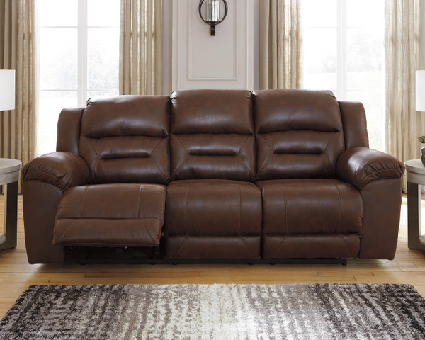 Ashley Stoneland Chocolate Reclining Sofa