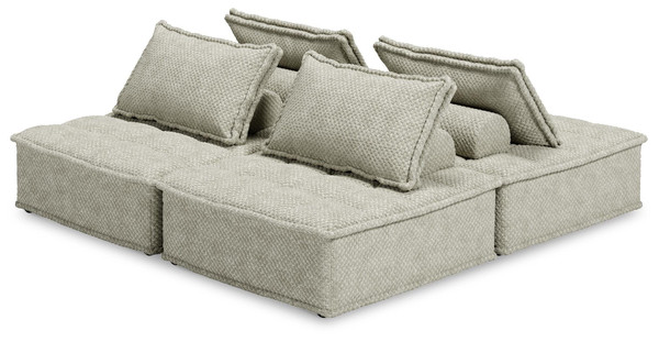 Ashley Bales Taupe 4-Piece Modular Seating