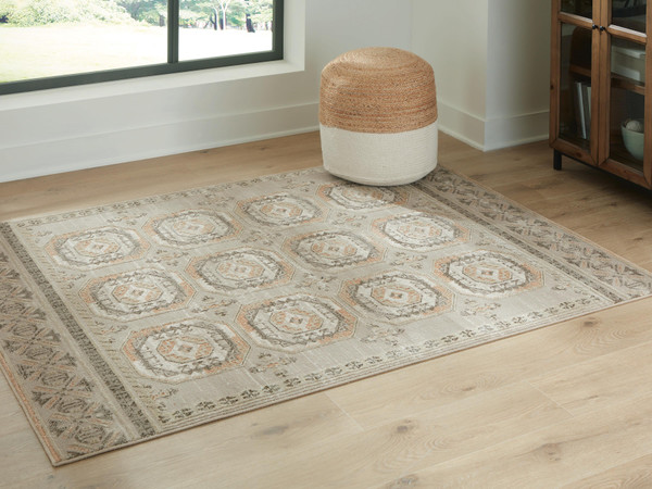 Ashley Bachby Multi 5'3" x 7' Area Rug