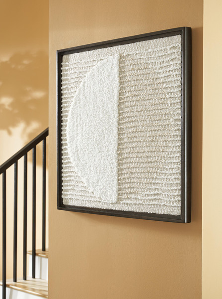 Ashley Bachard Tan White Wall Decor