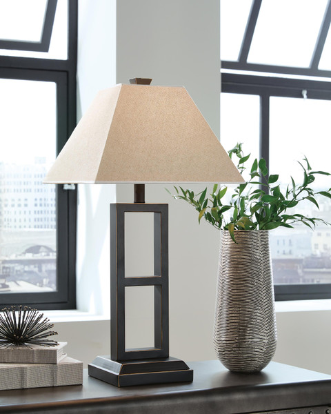 Ashley Deidra Black Table Lamp (Set of 2)