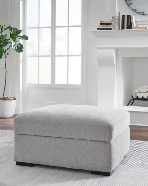 Benchcraft Gabyleigh Nickel Ottoman With Storage