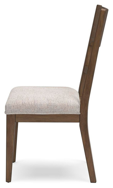Ashley Cabalynn Oatmeal Light Brown Dining Chair (Set of 2)