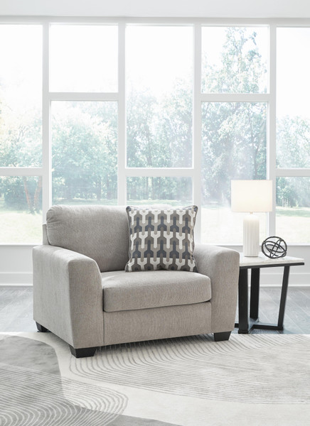 Ashley Avenal Park Flannel Oversized Chair