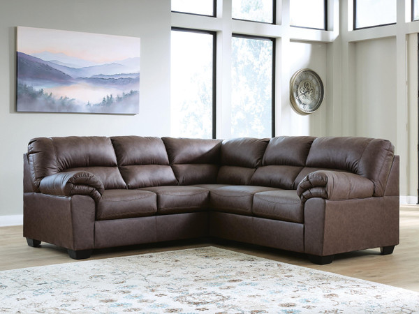 Ashley Whitlock Umber 2-Piece Sectional 27705/56/66