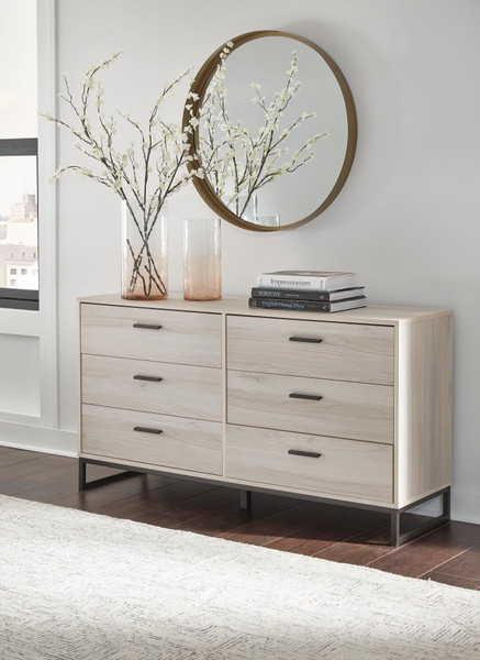 Ashley Socalle Light Natural Dresser