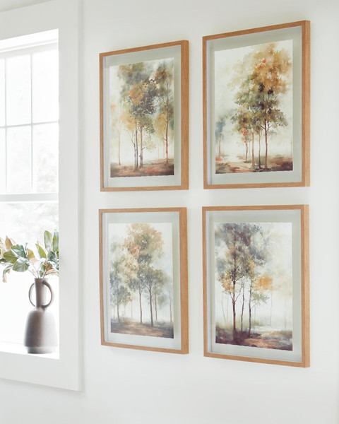 Ashley Bryneford Multi Wall Art (Set of 4)