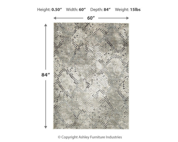 Ashley Poincilana Multi 5' x 7' Rug