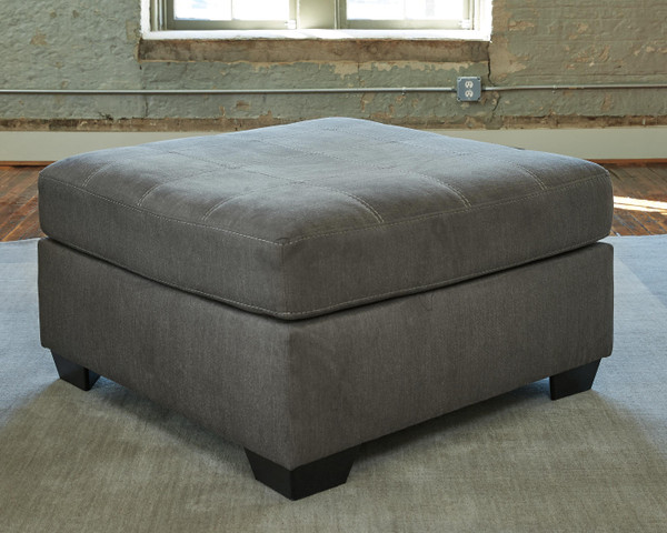 Ashley Pitkin Slate Oversized Accent Ottoman