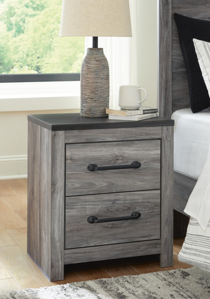 Ashley Bronyan Dark Gray Nightstand