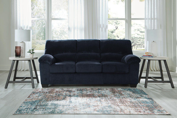 Ashley SimpleJoy Navy Sofa