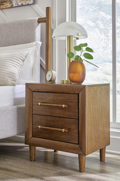 Ashley Lyncott Brown Nightstand