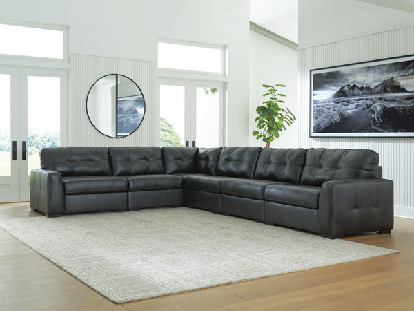 Ashley Brindley Pier Fog 6-Piece Sectional