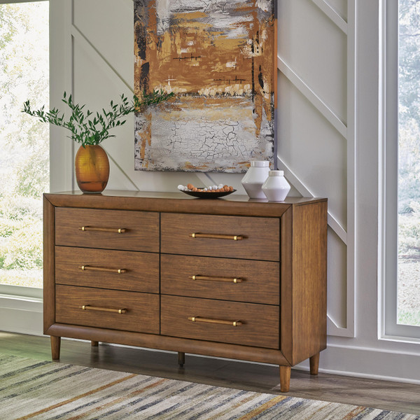 Ashley Lyncott Brown Dresser
