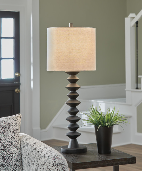 Ashley Luanndon Black Buffet Lamp