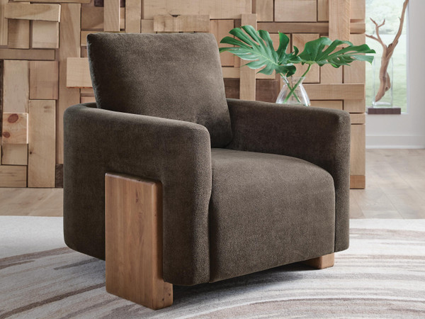 Ashley Dairlett Brown Accent Chair