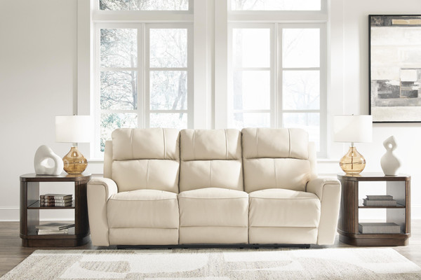 Ashley Dahlmoore Almond Power Reclining Sofa