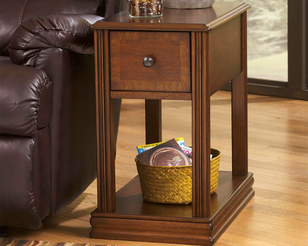Ashley Breegin Brown Chairside End Table T007-527