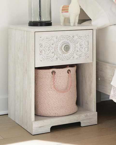 Ashley Paxberry Whitewash Nightstand EB1811-191