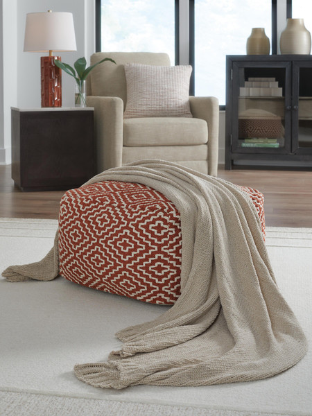 Ashley Anawood Oatmeal Throw (Set of 3)