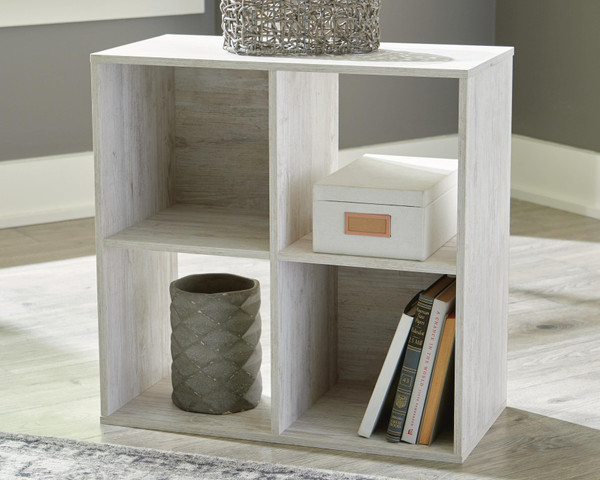Ashley Paxberry Whitewash Four Cube Organizer